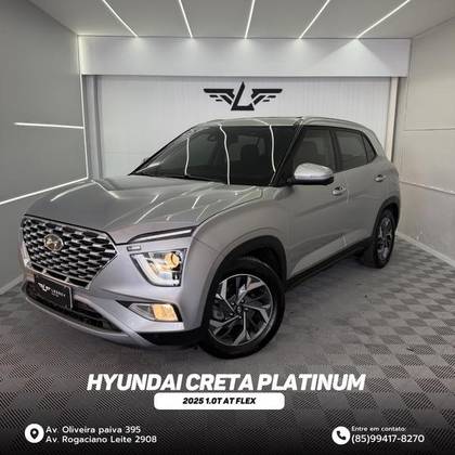 HYUNDAI CRETA 1.0 TGDI FLEX PLATINUM AUTOMÁTICO